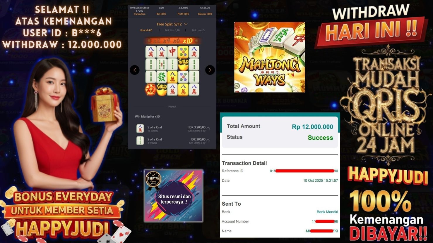HAPPYJUDI JACKPOT SLOT MAHJONG WAYS